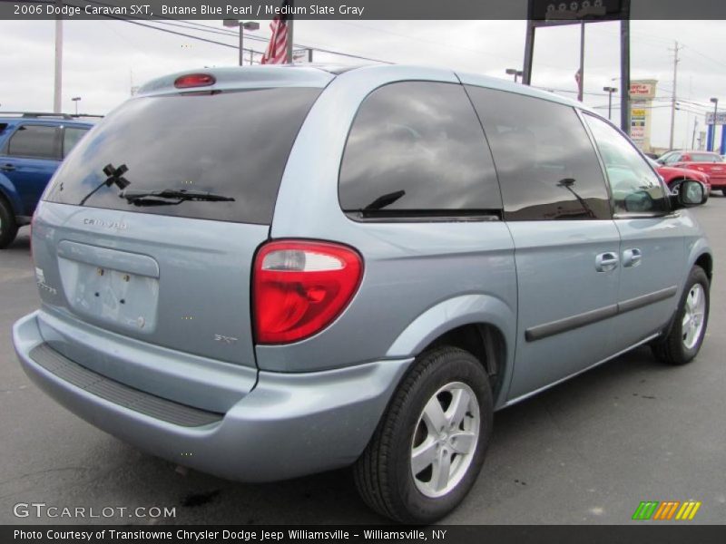 Butane Blue Pearl / Medium Slate Gray 2006 Dodge Caravan SXT
