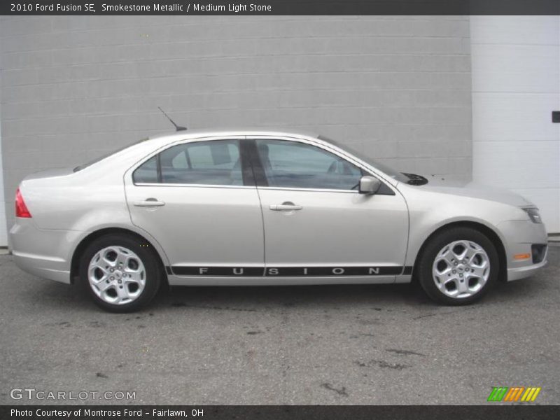 Smokestone Metallic / Medium Light Stone 2010 Ford Fusion SE