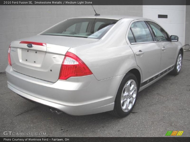 Smokestone Metallic / Medium Light Stone 2010 Ford Fusion SE