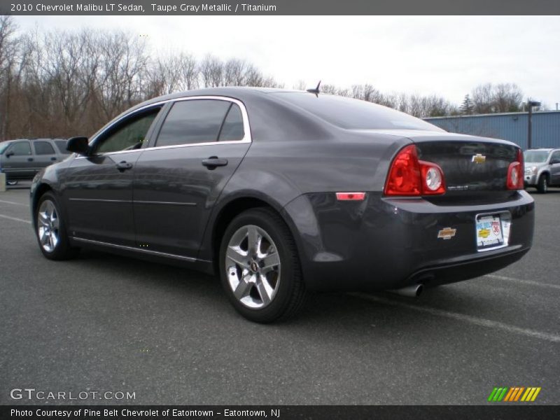 Taupe Gray Metallic / Titanium 2010 Chevrolet Malibu LT Sedan