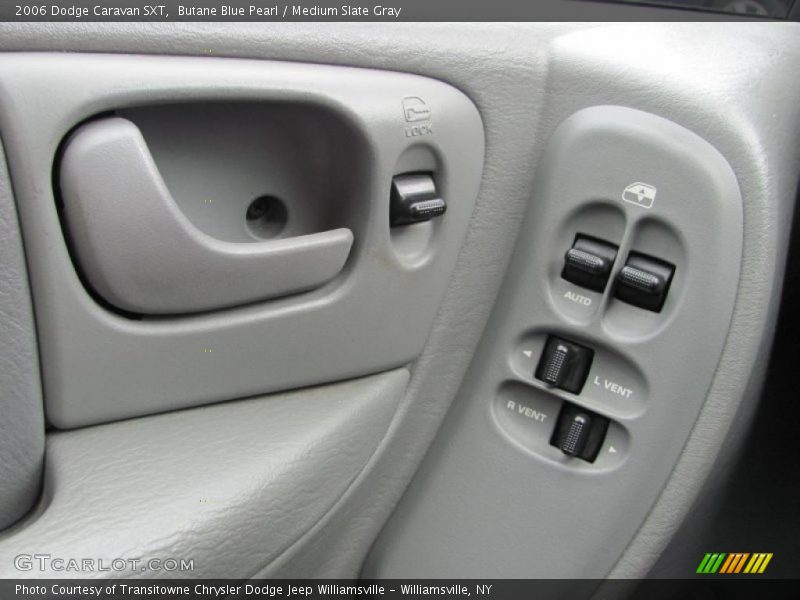 Butane Blue Pearl / Medium Slate Gray 2006 Dodge Caravan SXT
