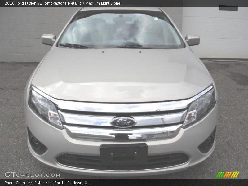 Smokestone Metallic / Medium Light Stone 2010 Ford Fusion SE