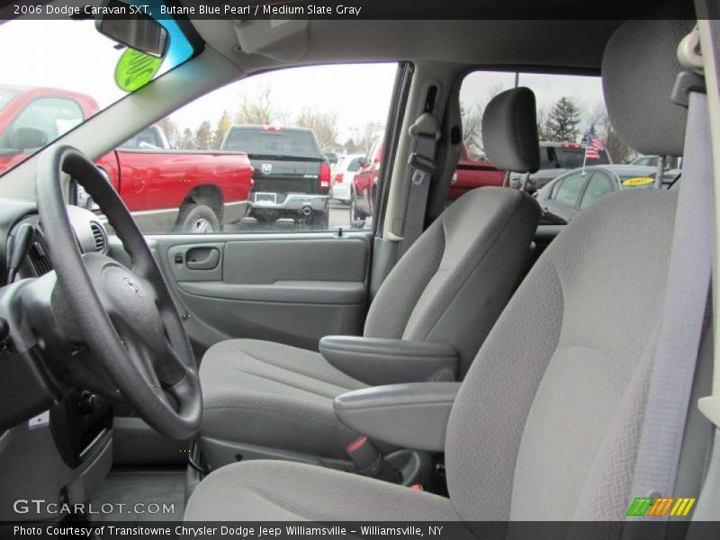 Butane Blue Pearl / Medium Slate Gray 2006 Dodge Caravan SXT