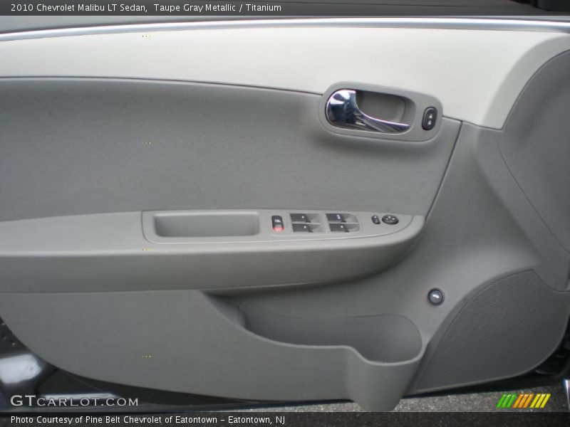 Taupe Gray Metallic / Titanium 2010 Chevrolet Malibu LT Sedan