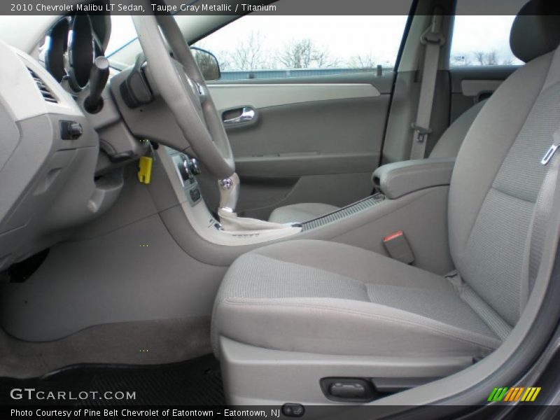 Taupe Gray Metallic / Titanium 2010 Chevrolet Malibu LT Sedan