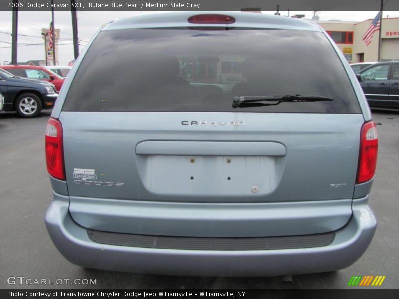Butane Blue Pearl / Medium Slate Gray 2006 Dodge Caravan SXT