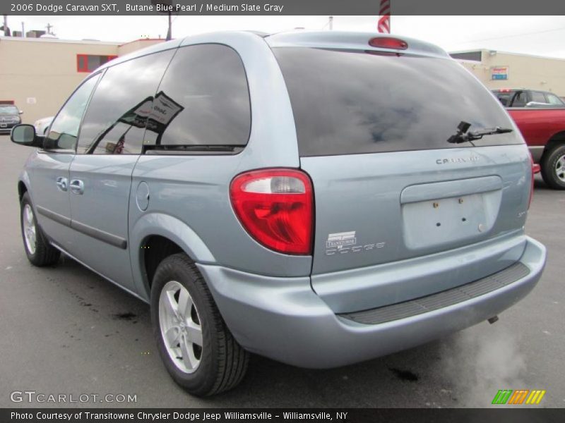 Butane Blue Pearl / Medium Slate Gray 2006 Dodge Caravan SXT