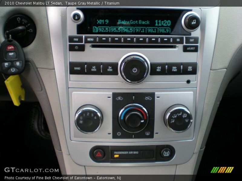 Taupe Gray Metallic / Titanium 2010 Chevrolet Malibu LT Sedan