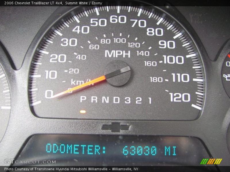 Summit White / Ebony 2006 Chevrolet TrailBlazer LT 4x4
