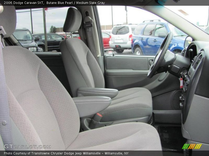 Butane Blue Pearl / Medium Slate Gray 2006 Dodge Caravan SXT