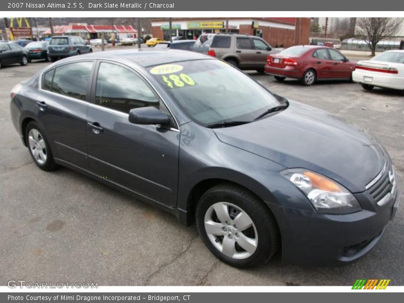 Dark Slate Metallic / Charcoal 2007 Nissan Altima 2.5 S