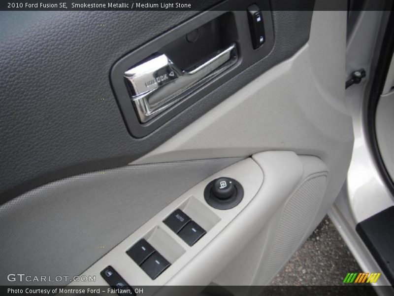Smokestone Metallic / Medium Light Stone 2010 Ford Fusion SE