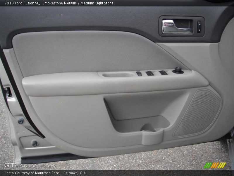 Smokestone Metallic / Medium Light Stone 2010 Ford Fusion SE
