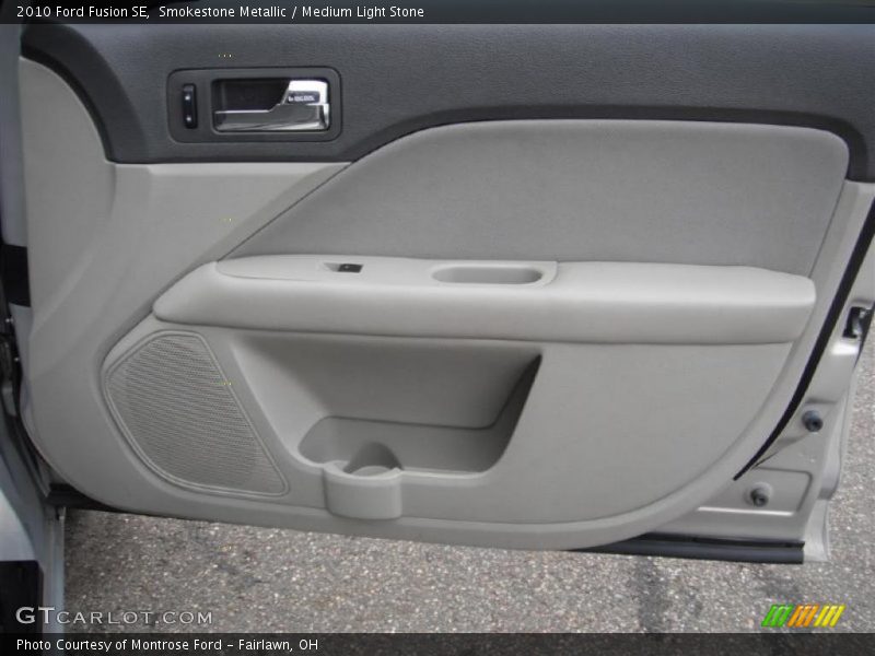 Smokestone Metallic / Medium Light Stone 2010 Ford Fusion SE