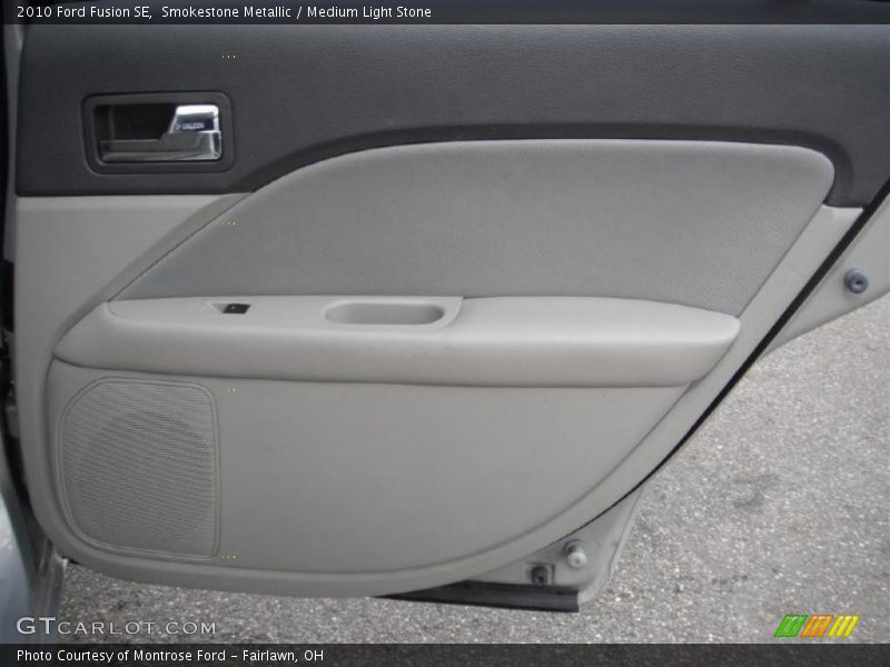 Smokestone Metallic / Medium Light Stone 2010 Ford Fusion SE