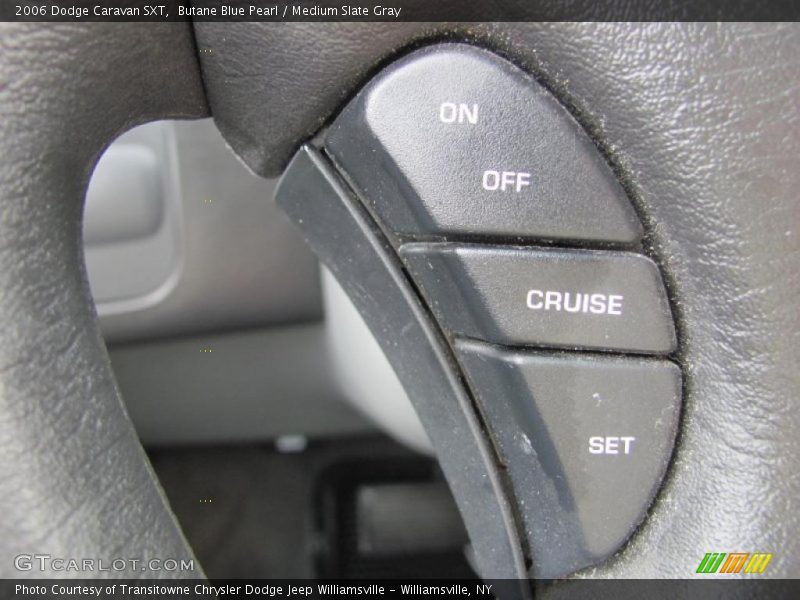 Butane Blue Pearl / Medium Slate Gray 2006 Dodge Caravan SXT