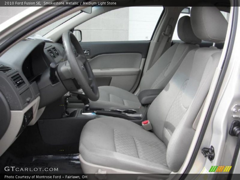 Smokestone Metallic / Medium Light Stone 2010 Ford Fusion SE