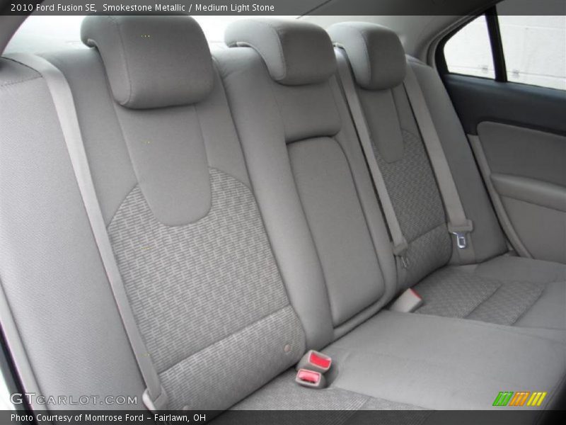 Smokestone Metallic / Medium Light Stone 2010 Ford Fusion SE