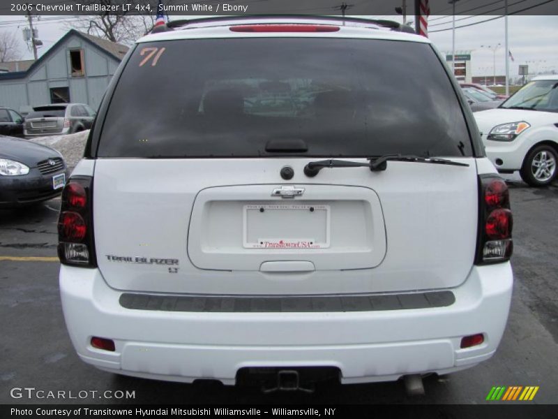 Summit White / Ebony 2006 Chevrolet TrailBlazer LT 4x4