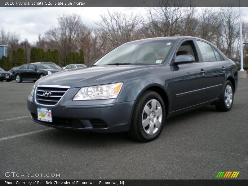 Slate Blue / Gray 2010 Hyundai Sonata GLS