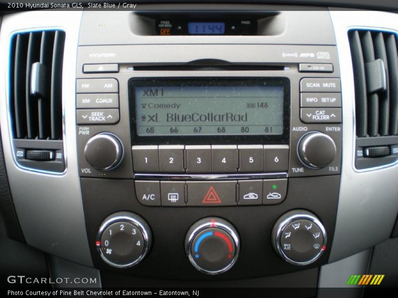 Slate Blue / Gray 2010 Hyundai Sonata GLS