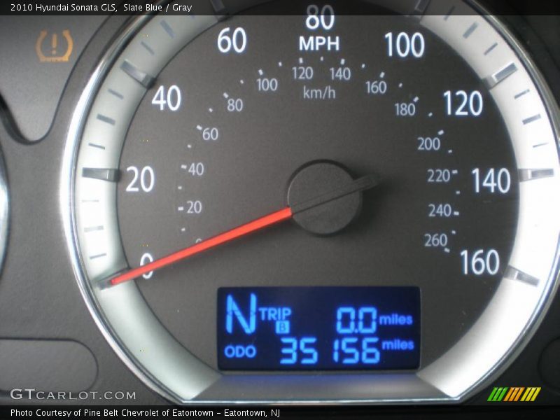 Slate Blue / Gray 2010 Hyundai Sonata GLS