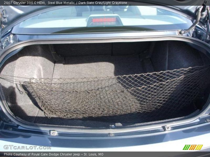 Steel Blue Metallic / Dark Slate Gray/Light Graystone 2007 Chrysler 300 C HEMI