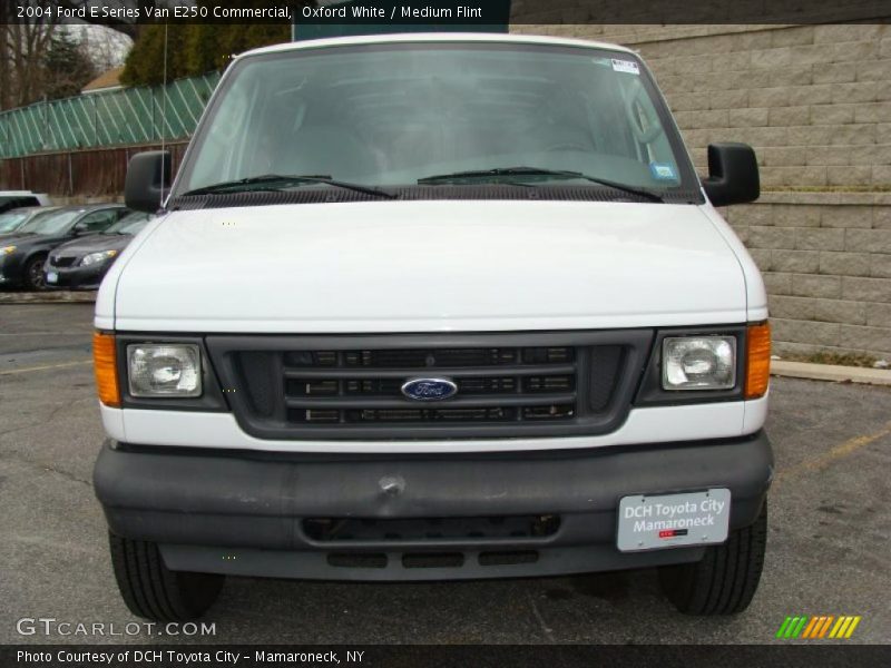 Oxford White / Medium Flint 2004 Ford E Series Van E250 Commercial