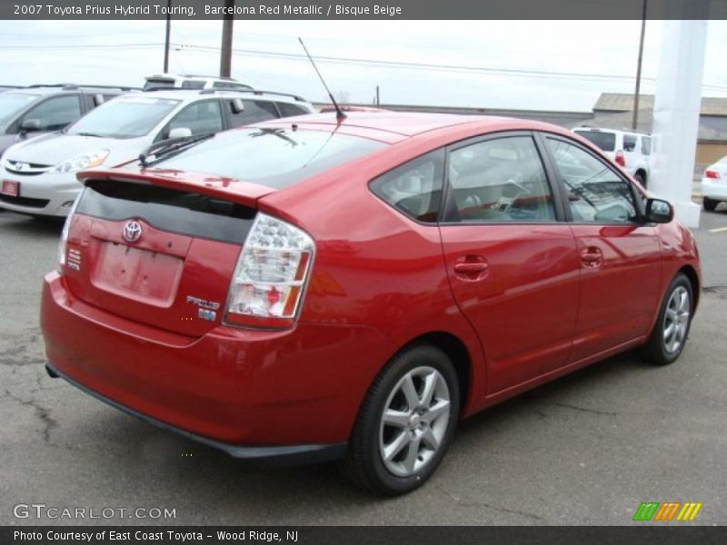  2007 Prius Hybrid Touring Barcelona Red Metallic