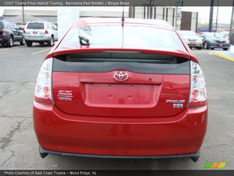  2007 Prius Hybrid Touring Barcelona Red Metallic
