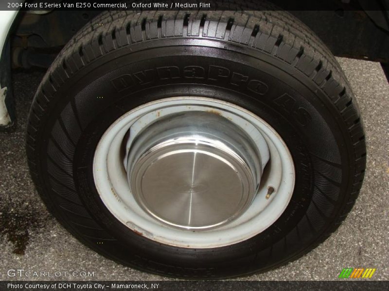 Oxford White / Medium Flint 2004 Ford E Series Van E250 Commercial