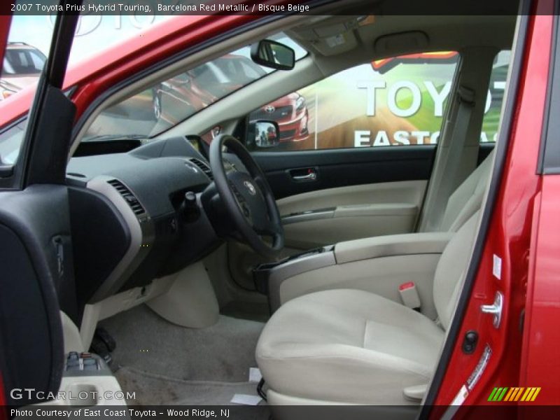  2007 Prius Hybrid Touring Bisque Beige Interior