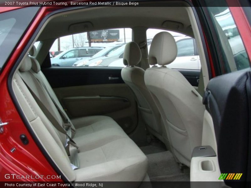 Barcelona Red Metallic / Bisque Beige 2007 Toyota Prius Hybrid Touring
