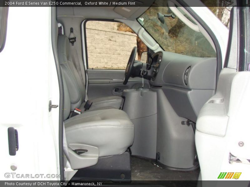 Oxford White / Medium Flint 2004 Ford E Series Van E250 Commercial
