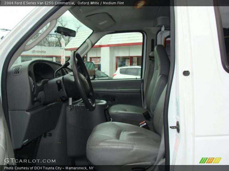 Oxford White / Medium Flint 2004 Ford E Series Van E250 Commercial