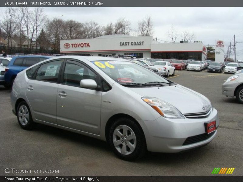 Classic Silver Metallic / Gray 2006 Toyota Prius Hybrid