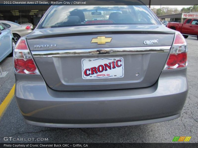 Medium Gray / Charcoal 2011 Chevrolet Aveo LT Sedan