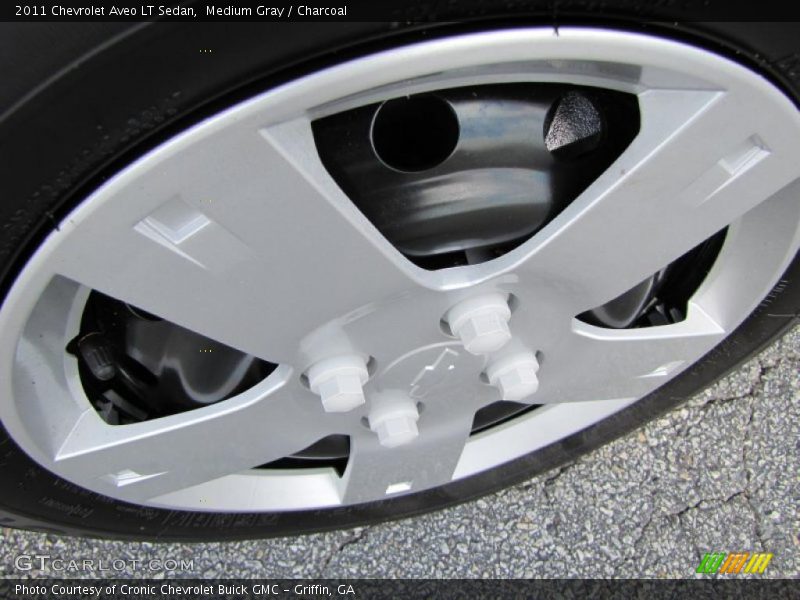 Medium Gray / Charcoal 2011 Chevrolet Aveo LT Sedan