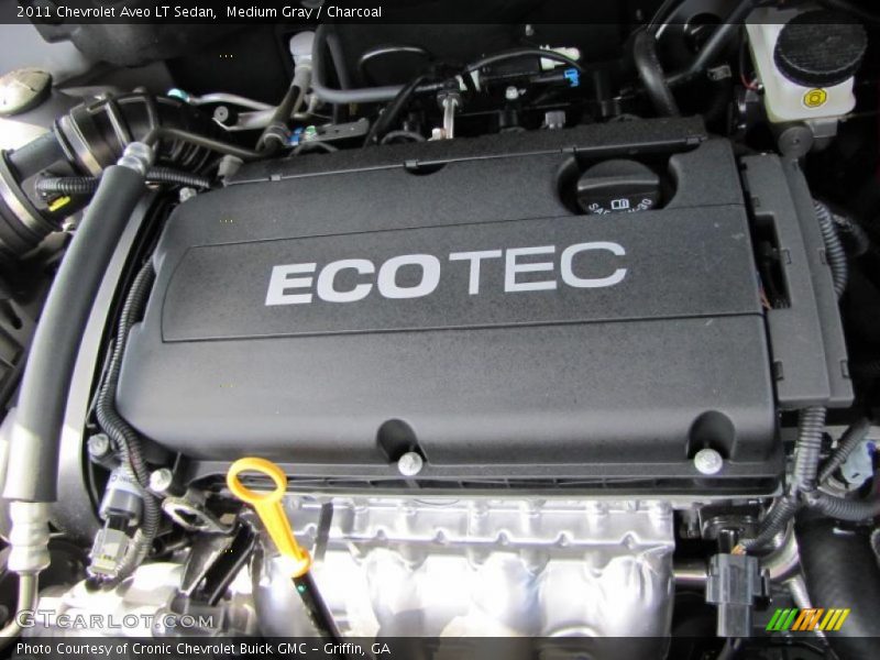  2011 Aveo LT Sedan Engine - 1.6 Liter DOHC 16-Valve VVT ECOTEC 4 Cylinder