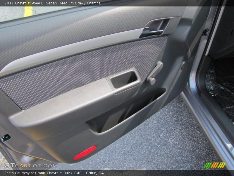 Medium Gray / Charcoal 2011 Chevrolet Aveo LT Sedan