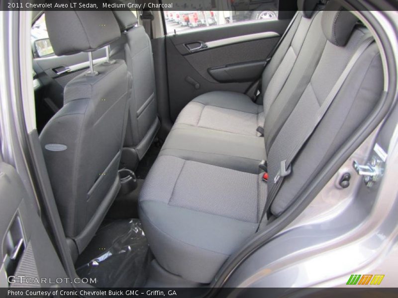  2011 Aveo LT Sedan Charcoal Interior