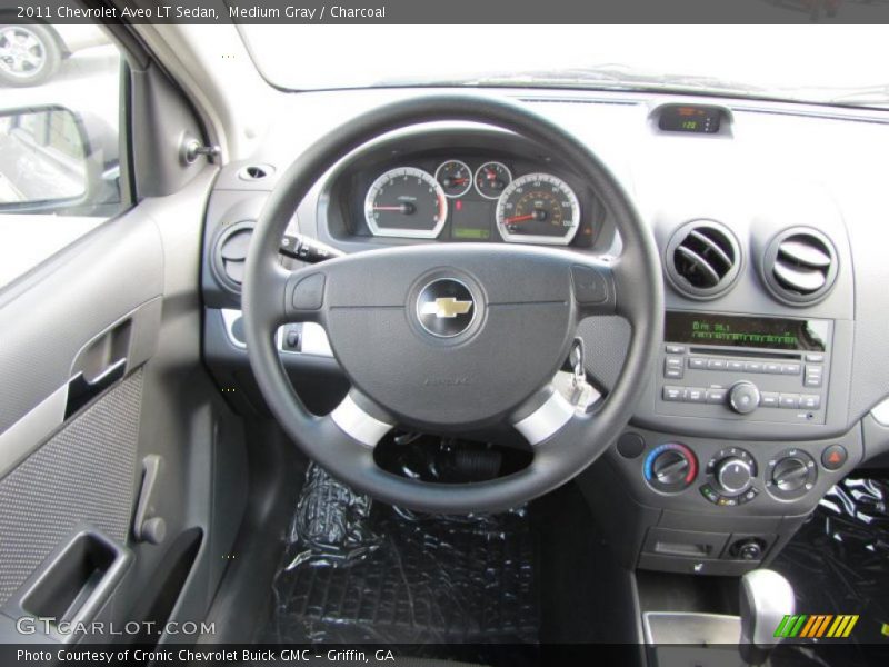 Medium Gray / Charcoal 2011 Chevrolet Aveo LT Sedan