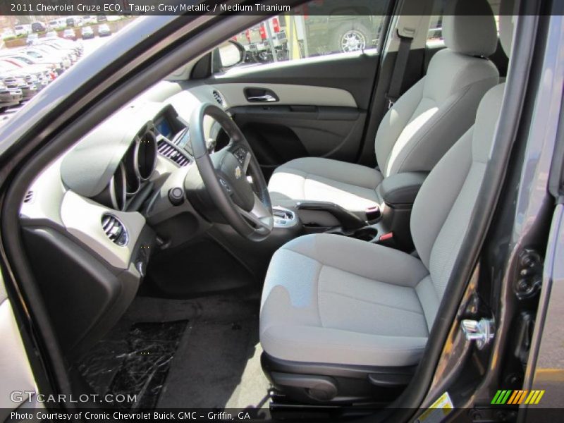  2011 Cruze ECO Medium Titanium Interior