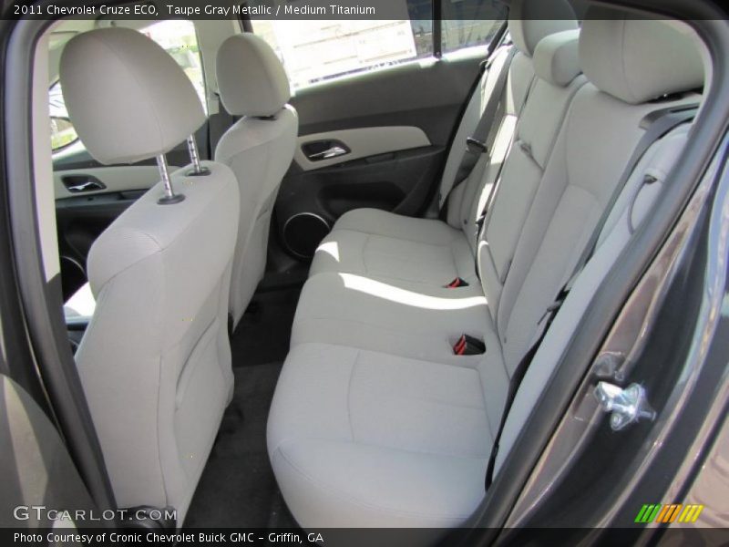  2011 Cruze ECO Medium Titanium Interior