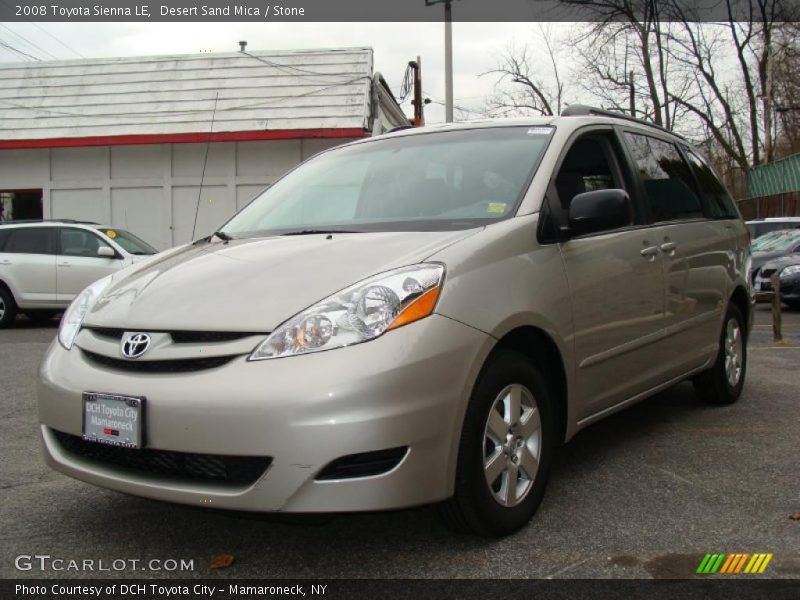 Desert Sand Mica / Stone 2008 Toyota Sienna LE