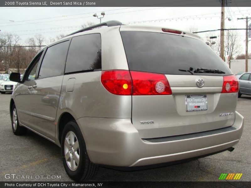 Desert Sand Mica / Stone 2008 Toyota Sienna LE