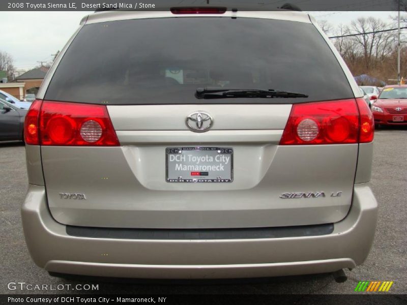 Desert Sand Mica / Stone 2008 Toyota Sienna LE