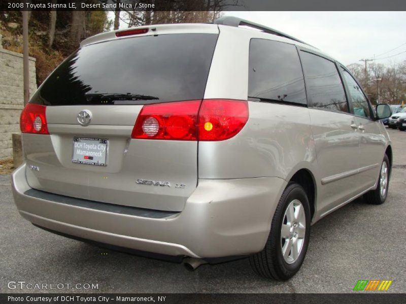 Desert Sand Mica / Stone 2008 Toyota Sienna LE