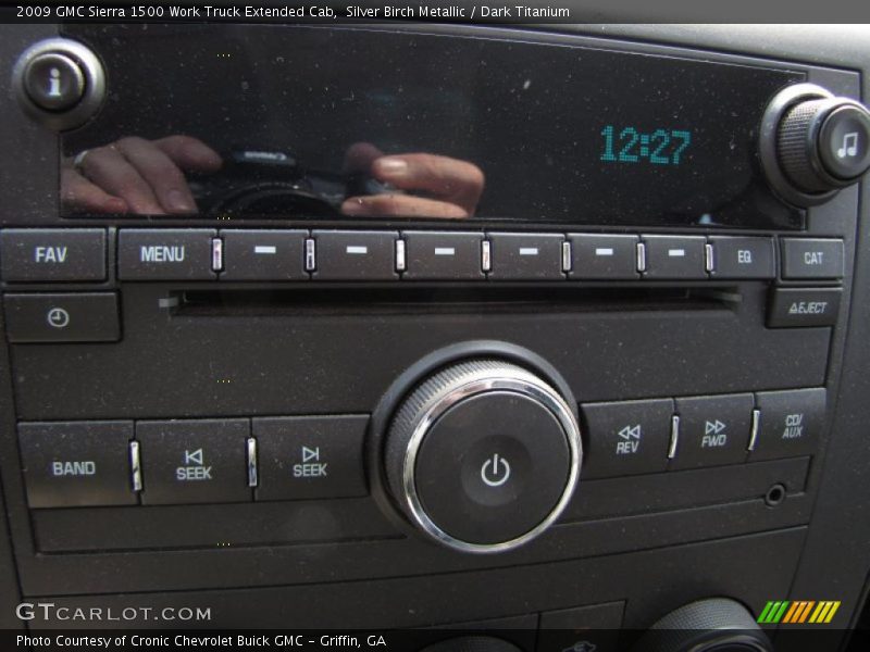 Controls of 2009 Sierra 1500 Work Truck Extended Cab