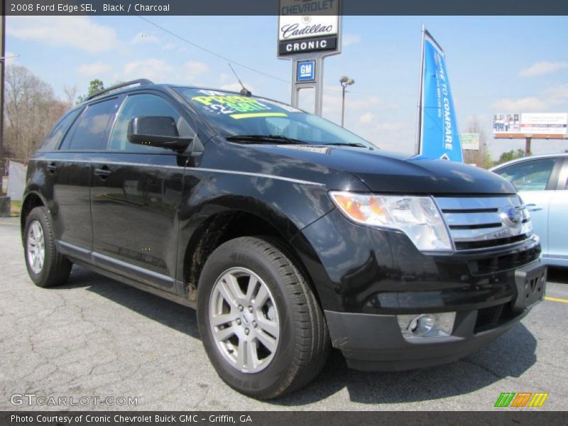 Black / Charcoal 2008 Ford Edge SEL